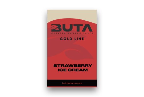 Buta Gold - 50g - Strawberry ice Cream