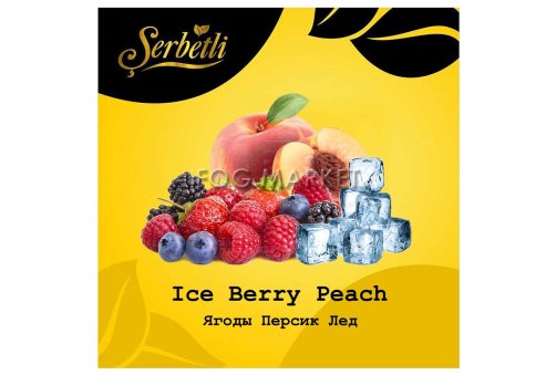 Serbetli - Ягоды Персик Лёд (Ice Berry Peach) 50г
