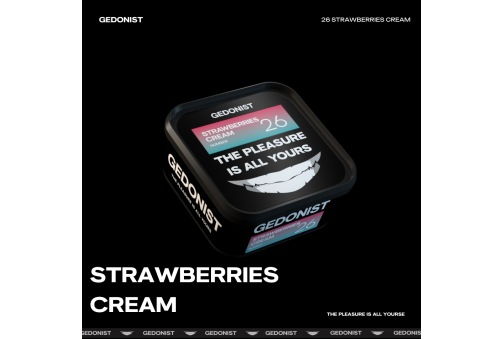 Gedonist - Strawberries Сream 200g