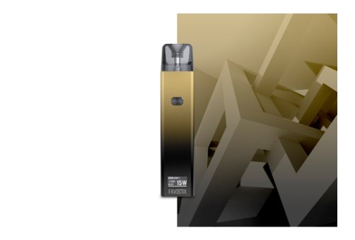 ЭС Brusko Favostix - Black Gold Gradient фото 2