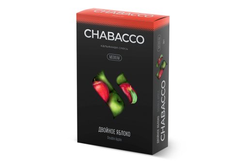 Chabacco M - Подвійне Яблуко (Double Apple) 50g