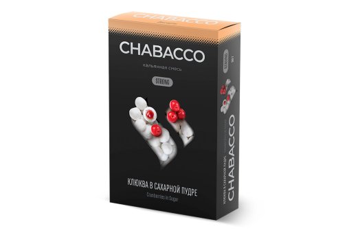 Chabacco S - Клюква в Сахарной Пудре (Cranberries in Powdered Sugar) 50g
