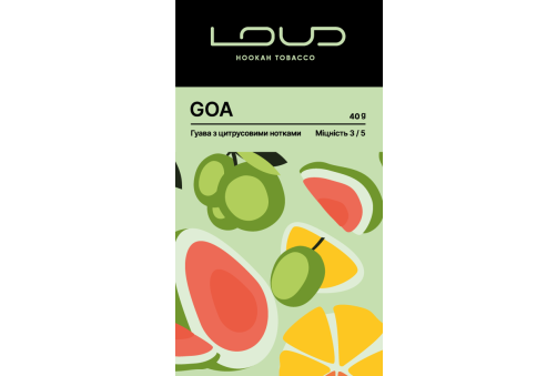 Loud - Goa (Гуава с Цитрусовими Нотками) 40g