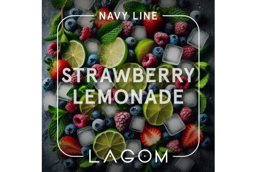 Lagom Navy - 40g - Strawberry Lemonade