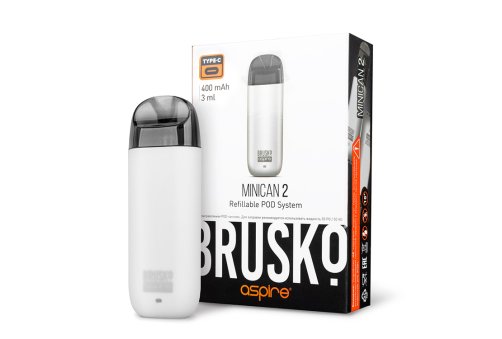 ЭС Brusko Minican2, 400 mAh, White
