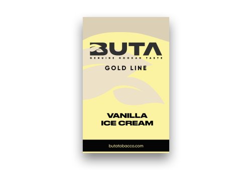 Buta Gold - Vanilla Ice Cream 50g