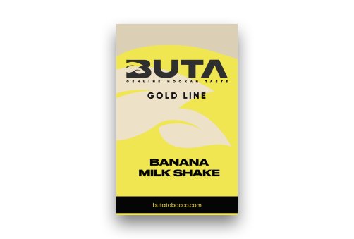Buta Gold - 50g - Banana MilkShake