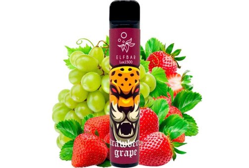 ELF BAR LUX 5% 1500 - Strawberry Grape