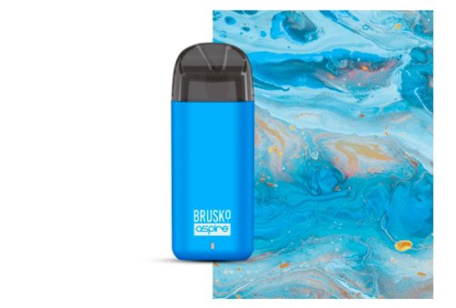 ЭС Brusko Minican, 350 mAh, Blue фото 2
