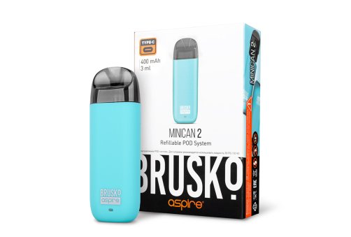 ЭС Brusko Minican2, 400 mAh, Turquoise