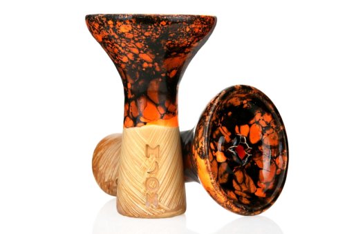 Чаша MOON - Phunel Marble Orange Black