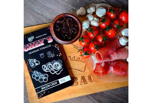 Chefs - Bacon Crew (Хрустящий бекон, королевские шампиньоны и помидоры черри) 100g