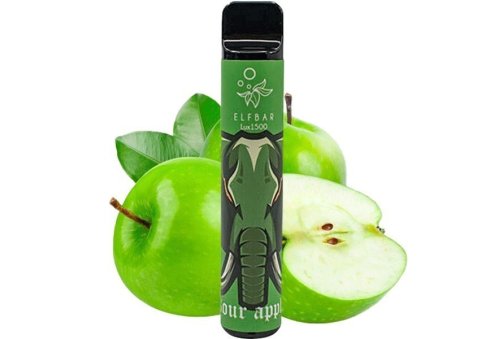 ELF BAR LUX 5% 1500 - Sour Apple