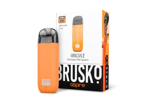 ЭС Brusko Minican2, 400 mAh, Orange