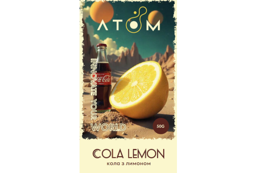Atom - Cola Lemon 50g