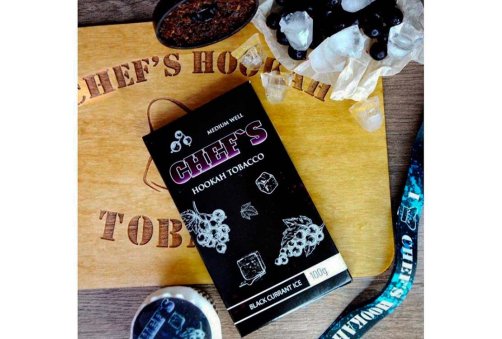 Chefs - Black Currant Ice (Чёрная смородина со льдом) 100g
