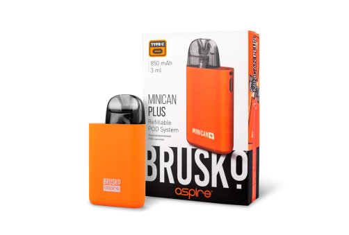ЭС Brusko MinicanPlus, 850 mAh, Orange