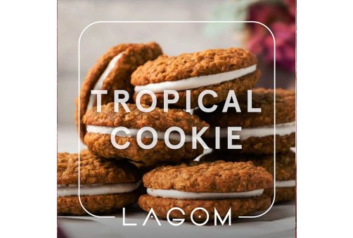 Lagom Main - Tropical Cookie (Нежное печенье с кремом из тропических фруктов) 40g