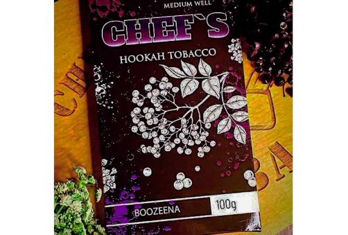 Chefs - Boozeena (Ягоды в сочетании с цветами бузины) 100g