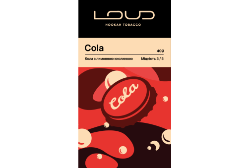 Loud - Cola (Кола с Лимонной Кислинкой) 40g