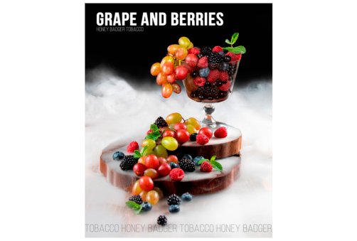 Honey Badger M - Grape and Berries 40g