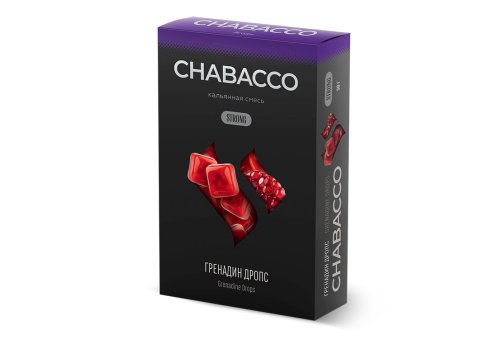 Chabacco S - Гренадін Дропс (Grenadine Drops) 50g