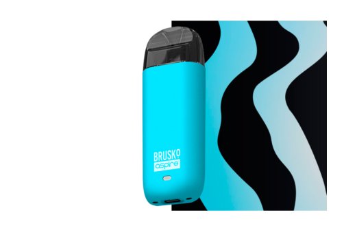 ЭС Brusko Minican2, 400 mAh, Turquoise фото 2