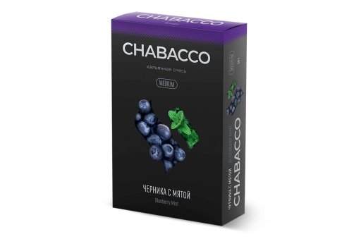 Chabacco M - Чорниця з М'ятою (Blueberry Mint) 50g