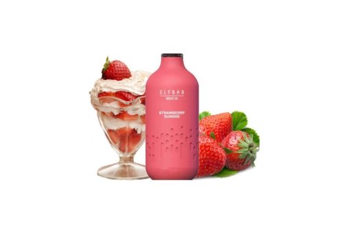 ELF BAR 5% 3500 - Strawberry Sundae