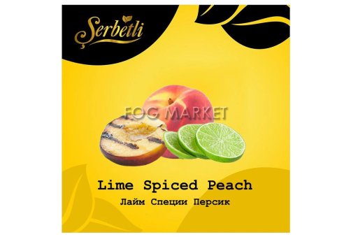 Serbetli - Лайм Специи Персик (Lime Spiced Peach) 50г
