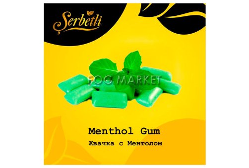 Serbetli - Жвачка с Ментолом (Mentol Gum) 50г