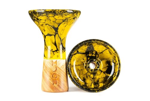 Чаша MOON - Phunel Marble Yellow Black