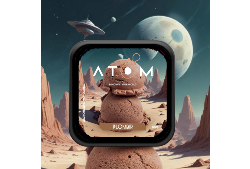 Atom - 100g - Plombir