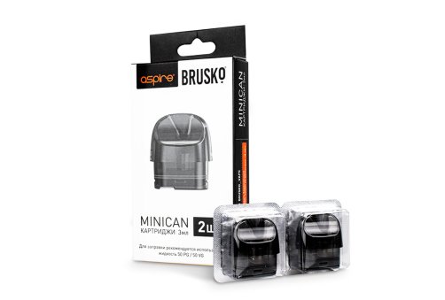 Сменный картридж Brusko Minican 3.0 мл, 1.0 ом