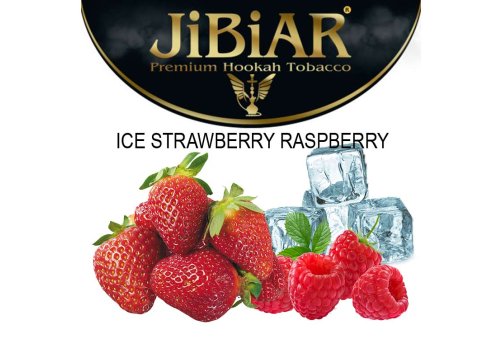 Jibiar - Ice Strawberry Raspberry (Клубника Малина Лед) 50g