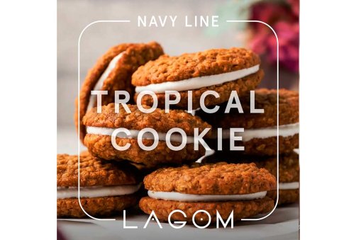 Lagom Navy - Tropical Cookie (Нежное печенье с кремом из тропических фруктов) 40g