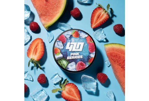 420 - Frost Line Pink berry’s 100g