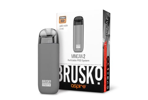 ЭС Brusko Minican2, 400 mAh, Gray