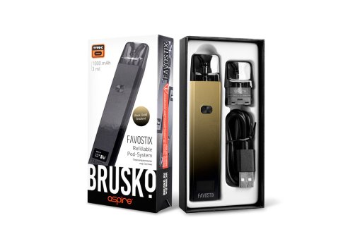 ЭС Brusko Favostix - Black Gold Gradient