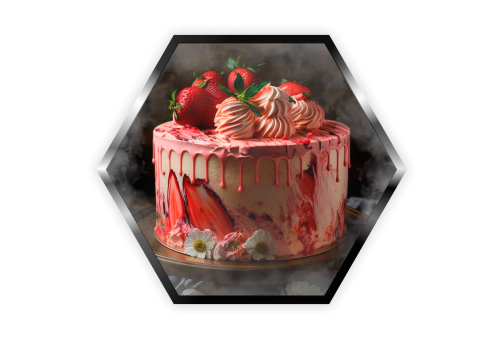 Palladium - Strawberry dessert sweet 50g