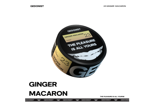 Gedonist - Ginger Macaron 100g