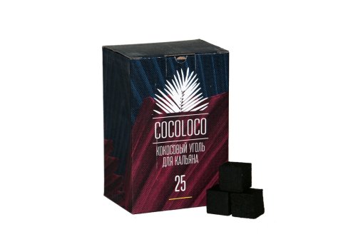 Вугілля CocoLoco 25x25 1кг