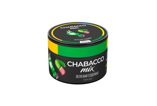 Chabacco Mix - Зеленая Содовая (Green Soda) 50g
