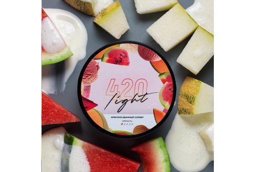 420 Light - Арбузно Дынный Сорбет 100g