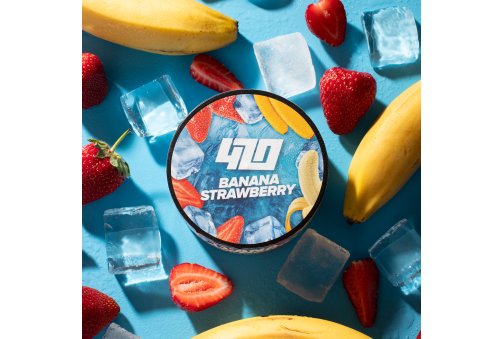 420 - Frost Line - 100g  - Banana Strawberry
