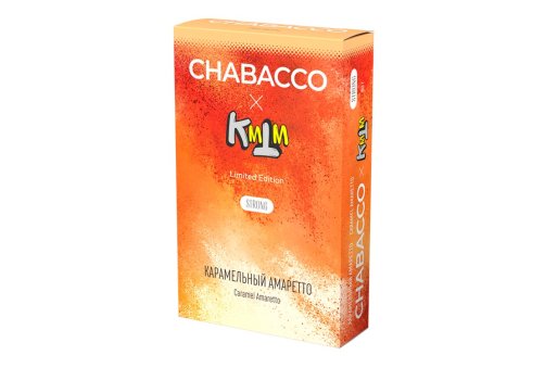 Chabacco S - Карамельный Амаретто (Caramel Amaretto) 50g