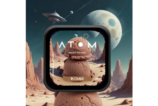 Atom - 250g - Plombir