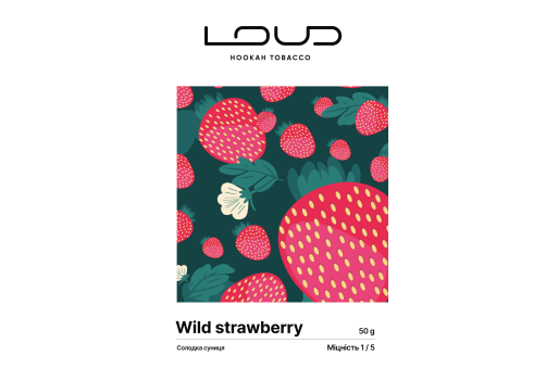Loud Light - Wild Strawberry (Земляника) 100g