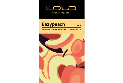 Loud - Eazypeach (Сладкий Сочный Персик) 40g
