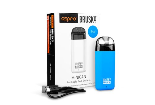 ЭС Brusko Minican, 350 mAh, Blue
